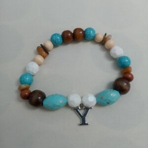 Handcrafted Beaded Stretch Bracelet